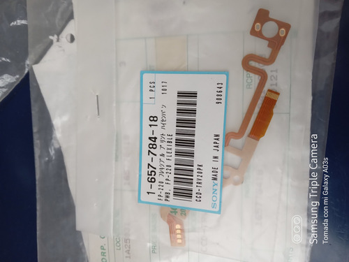 Imagen 1 de 2 de Flexible Fp-220 Para Camara Sony Ccd-trv20pk