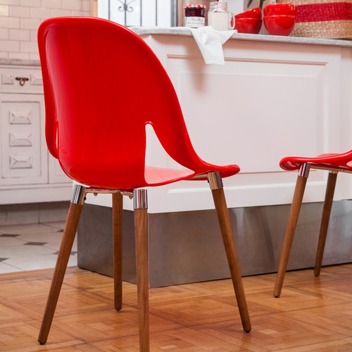 Imagen 1 de 2 de Silla De Comedor Nina Wood | Contado