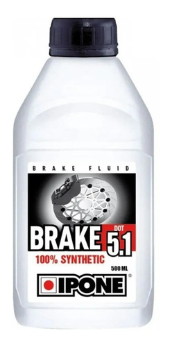 Liquido Frenos 100% Sintético Ipone Brake Dot 5.1