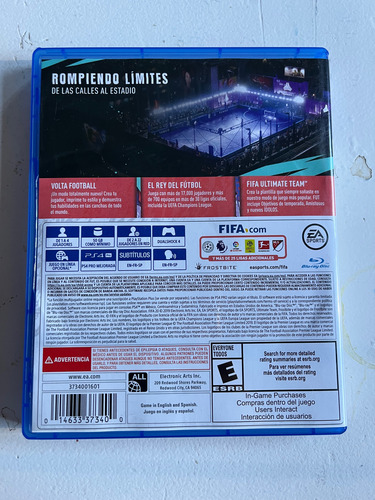 Fifa 20 Standard Edition Ps4 Físico (Usado)