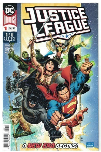 Dc Comics Físico Justice League #1 2018
