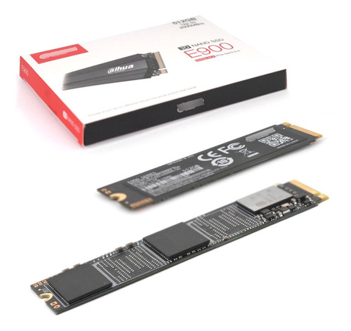 Ssd M.2 Nvme 512gb Pcie 3.0 Leitura Até 2.000mb/s Gravação Até 1450mb/s - Dahua Dhi-ssd-e900n512g Cor Preto