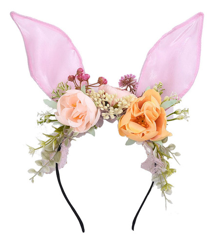 Diadema Con Orejas De Conejo, Tocado Para Fiesta,