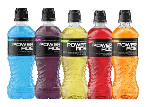 Bebida Isotônica Powerade Sabores 500ml - 5 Unidades | MercadoLivre
