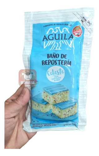 Chocolate Baño Reposteria Rosa/celeste Aguila 150g Sin Tacc