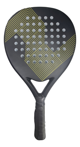 Pala Padel Fibra De Carbono 38 Mm Raqueta