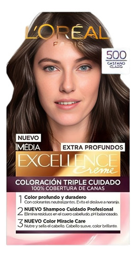 Excellence Ext Prof Brunettes 500 Permanente