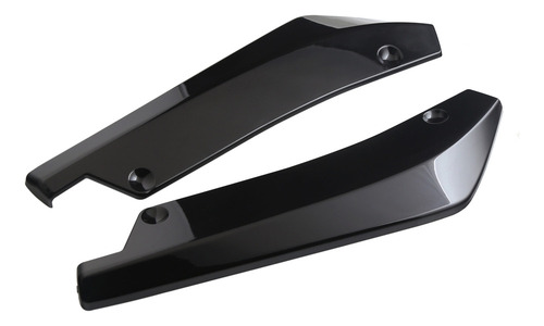 P 2x Car Auto Bumper Lip Diffuser Splitter Canard Protector