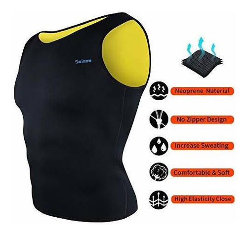 Aerobics Fitness Chaleco Neopreno Hombre AdeLG Perdida