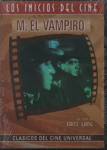 M, El Vampiro - Dvd Nuevo Original Cerrado - Mcbmi