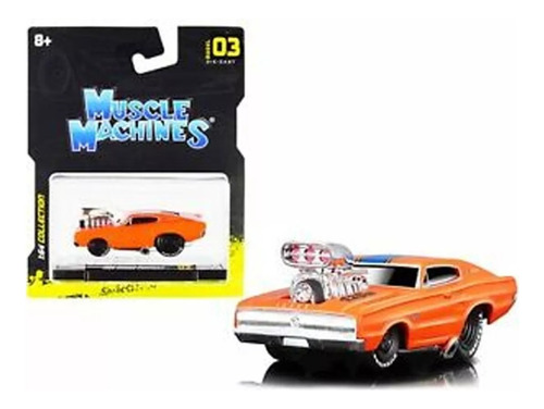 Auto 1966 Dodge Charger Muscle Machines Maisto N°3 Serie 1