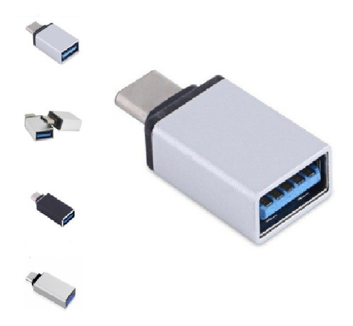 Adaptador Otg Usb Tipo C 3.1 Macho A Usb 3.0 Hembra