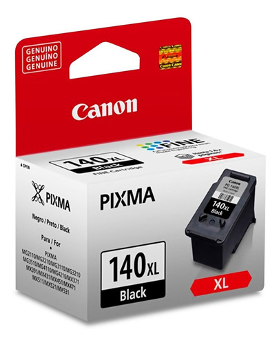 Cartuchos Canon 140xl 3110 3510 3610 2110 4110 Mx371 Backup