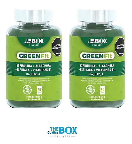 The Gummy Box Wellness Green Fit E