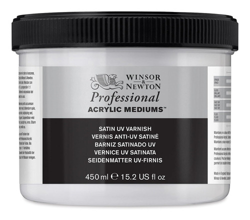 Winsor & Newton Barniz Acrilico Artist Satinado Uv 450ml