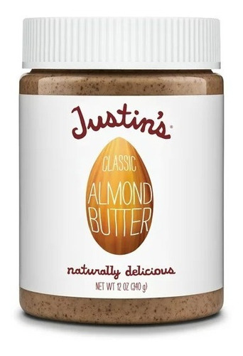 Mantequilla De Almendras Justin's Nut Butter 340grs Vegana