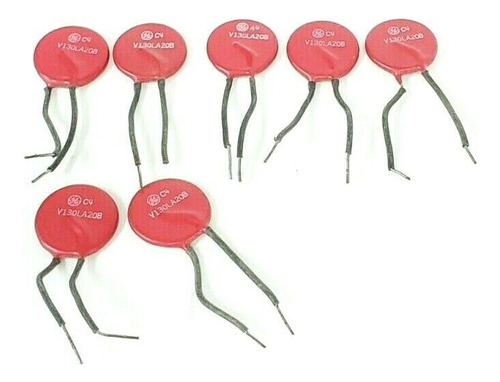 Lot Of 7 New Ge General Electric V130la20b Varistors Bbz