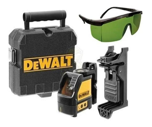 Laser De Linha Verde Dewalt Automatico Dw088cg-la + Óculos