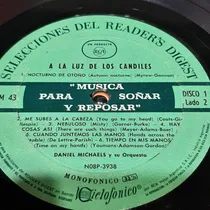 Comprar Sin Tapa Disco Musica Soñar Reposar 1 Luz Candiles O0