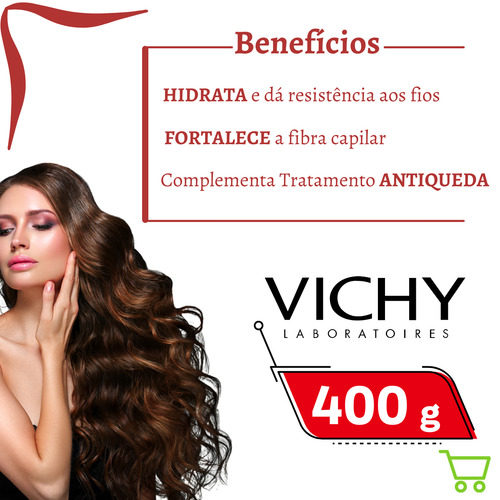 Shampoo Dercos Vichy Antiqueda Energizante 400 Ml