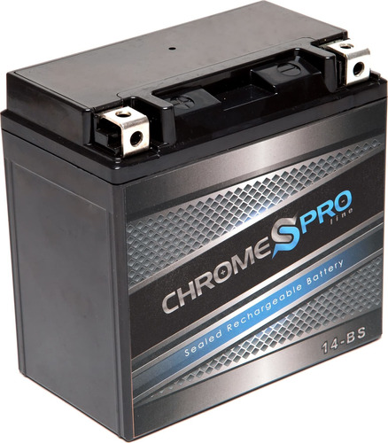 Chrome Pro Ytx14-bs Bateria Repuesto Sin Matenimiento 12