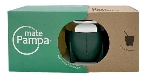 Imagen 2 de 2 de Mate Térmico Pampa Para Yerbamate Con Bombilla