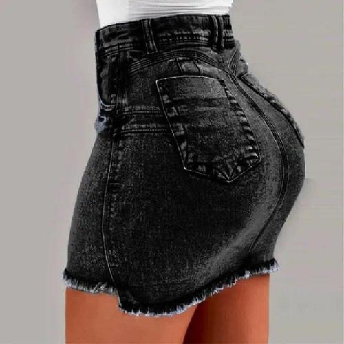 Minifalda Vaquera De Verano Para Mujer