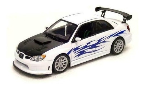 Subaru Sti R Escala 1/24 Rally Car Tuning Welly Maxi Tunner 