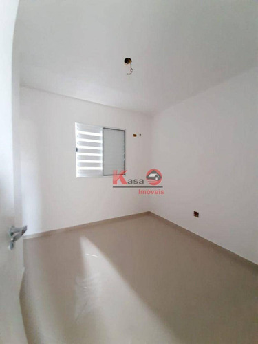 Imagem 25 de 30 de Sobrado Novo À Venda Em Condomínio Fechado Com 2 Dormitórios, Quintal E Garagem Em São Vicente/sp. Por Apenas R$ 230.000,00. Aceita Financiamento! - So0557