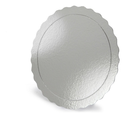 100 Cake Boards Base Laminada P/ Bolo 28cm Ouro Prata Branco