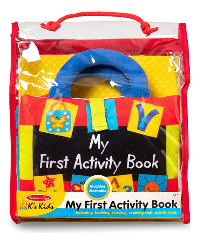 Melissa Doug Ks Kids Mi Primer Libro De Actividades De 8 Pág
