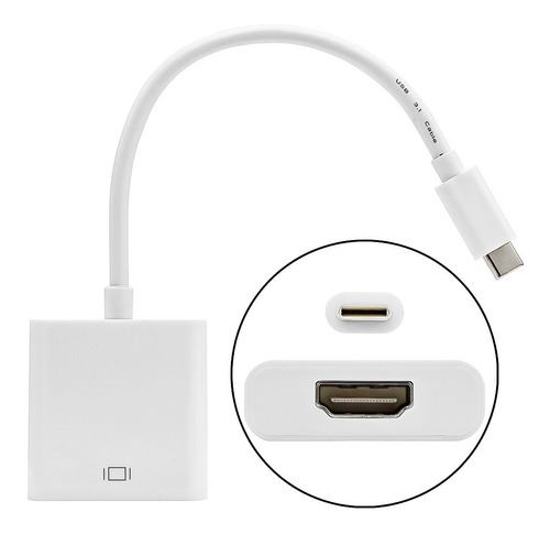 Adaptador Convertidor Para Notebook Usb C A Hdmi 1080p Otec