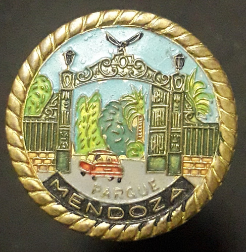 Pin Prendedor 2.3 Cm Esmaltado Parque Mendoza 