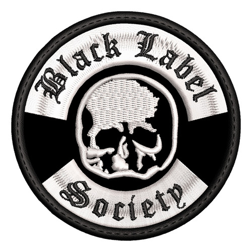 Parche Bordado Black Label Society Blacklabeldesigns