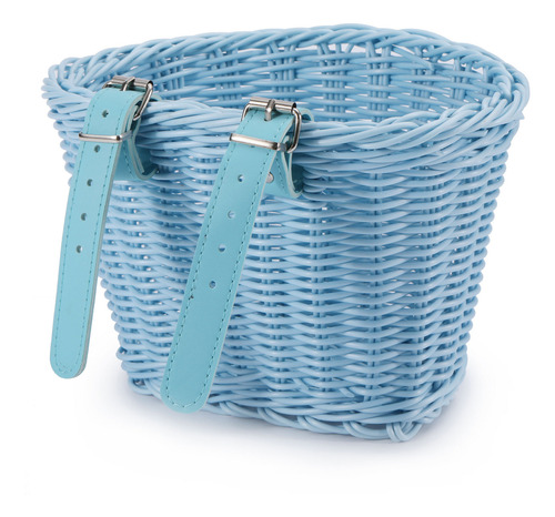 (w) Cesta Para Bicicleta, Tejida A Mano, Para Niña, En La Pa