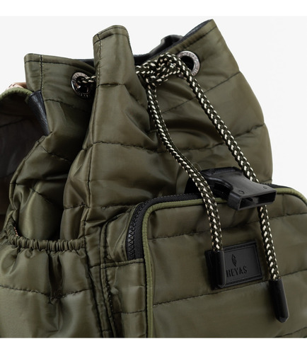 Mochila De Mujer Zofiara22 Heyas Verde Liso