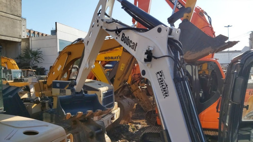 Mini Escavadeira Bobcat E50 2013 Toda Revisada E Pintada