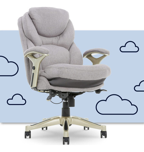 Serta My Fit Executive Silla De Oficina Con Soporte Lumbar .