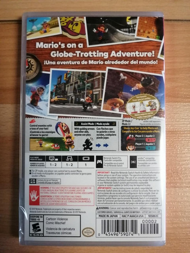 ..:: Super Mario Odyssey Para Nintendo Switch ::. En Gc
