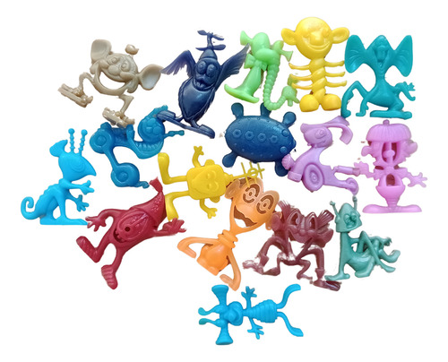 Figuras Marcianos Astronits Cereal Kellog's Premium Muñecos (Usado)