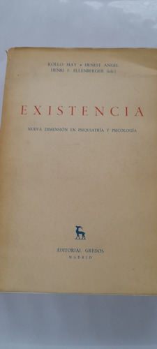 Existencia De May - Ellenberger - Gredos - Usado