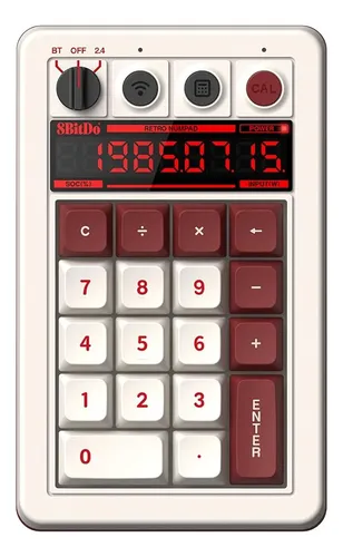 Teclado Numerico Mecanico 8bitdo Fami Edition Inalambrico