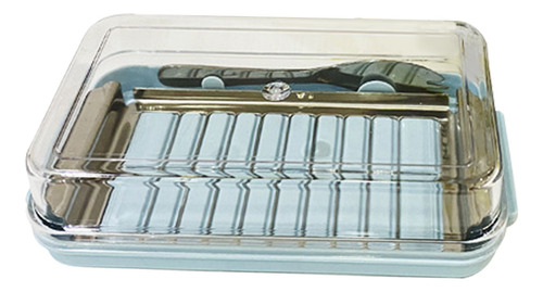 De Contenedor Caja Rectangular De Almacenamiento Fondo Azul