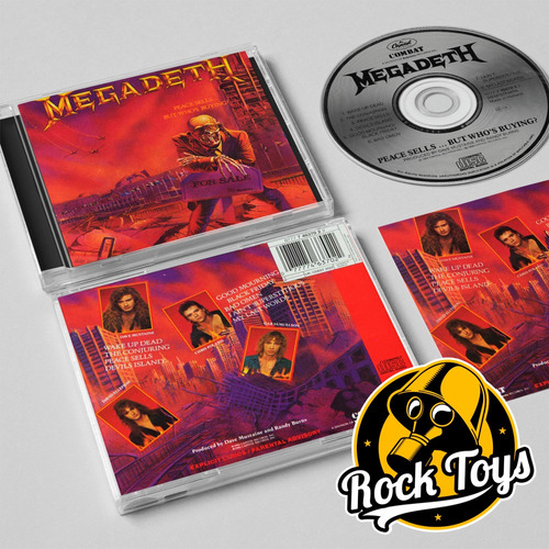 Megadeth - Peace But Who's Buying 1986 Cd Vers. Usa (Reacondicionado)