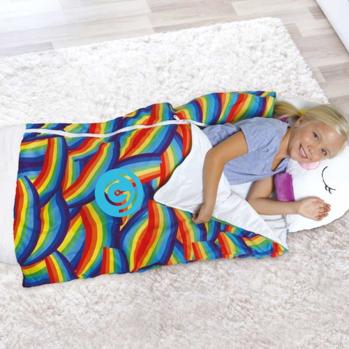 Imagen 2 de 3 de Saco De Dormir Para Niñas Unicornio Blanco Nuevo Divertido