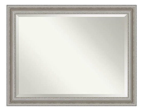 Espejo De Pared De Baño Biselado Amanti Art (35,5 X 45,5 Pul