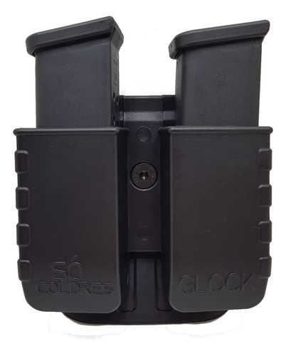 Coldre + Porta Carregador Externo Glock G22 G23 Gen5 Cor Preto Orientação Da Mão Destro