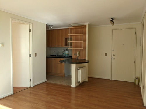 Arriendo Departamento-2 Cuadras Del Metro Santa Lucia 2d/2b