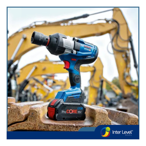Kit Chave De Impacto Gds 18v-1600 C/1 5ah Carr. Bivolt Bosch
