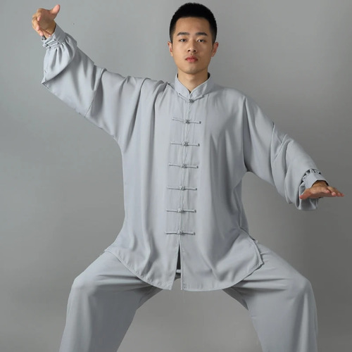 Camisa De Uniforme De Kung Fu 17taichi Wushu Taichi Para Hom